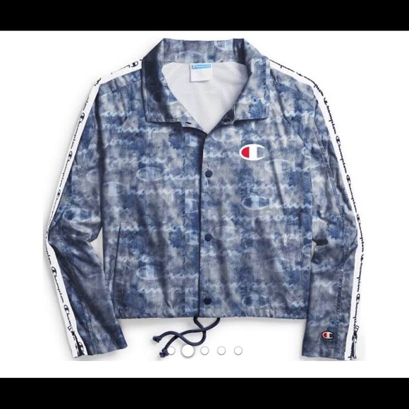 🔥Champion Cropped Coaches Jacket.🔥 - Picture 3 of 8